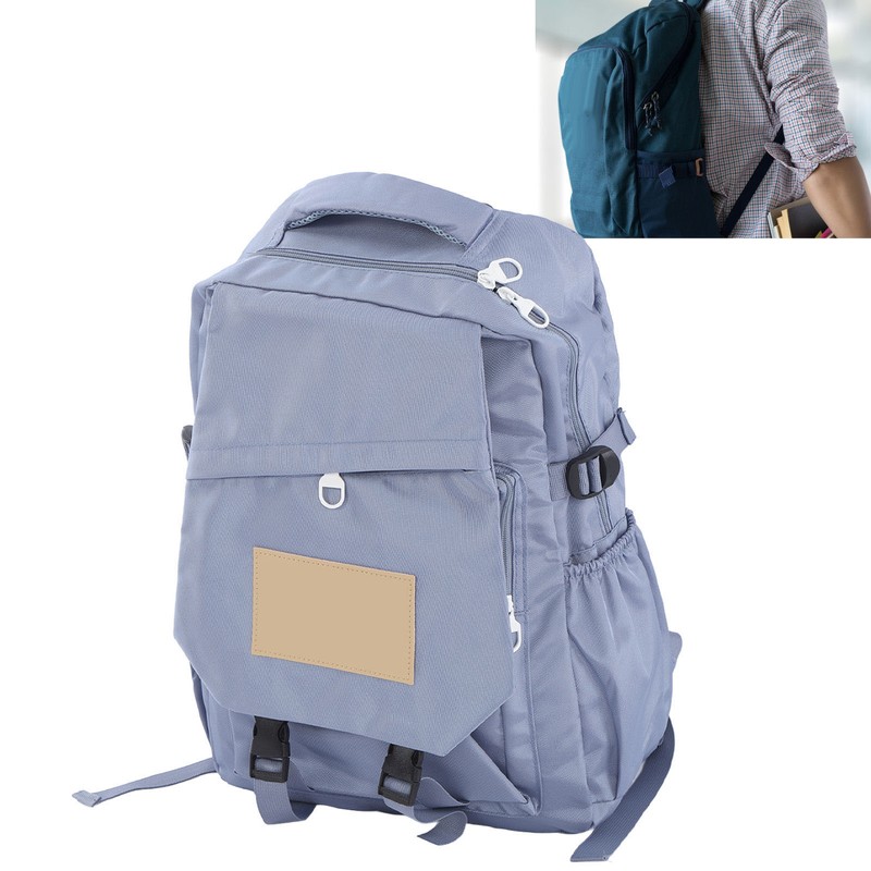 Casual Style Nylon Backpack Lightweight School Bag Large Capacity Travel