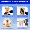 Anti Scavenging & Biting Soft Mesh Muzzle for Dogs, Escape