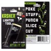 Kasher Angela Mazzanti Signatured Lighter Tool - Multi Tool Accessory