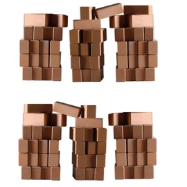 NOAHWOOD 1/7 Scale Mini Bricks Model Building Blocks Mini House Garden Villa Model Smooth Miniature Landscape Design Obstacle DIY(Size:28x13x10mm) Mini Clay Brick Sintered Red Brick (97 pcs)