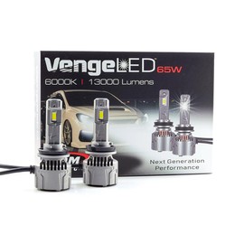 Venge 65W Fog Light Bulbs,13000LM/PR,Replacement for Cars, Play and Plug,Golden Yellow (H9)