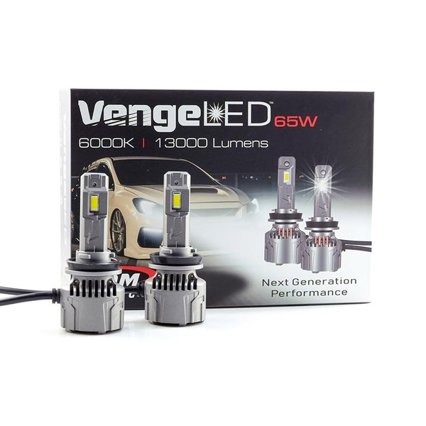 Venge 65W Fog Light Bulbs,13000LM/PR,Replacement for Cars, Play and Plug,Golden