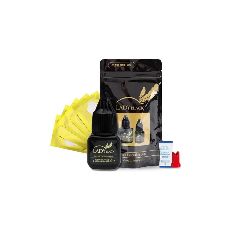 Lady Black Pegamento Pestañas Mink Mink Lash Glue 5ml 5