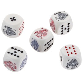 Piatnik 2970 - Pokerwürfel 16mm (5St)