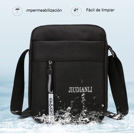 Lumbor37 Bolso Cruzado de Tela Oxford para Mujer con Impermeables Correa Ajustable para el Hombro, Hombro de Moda Emparejamiento Diario