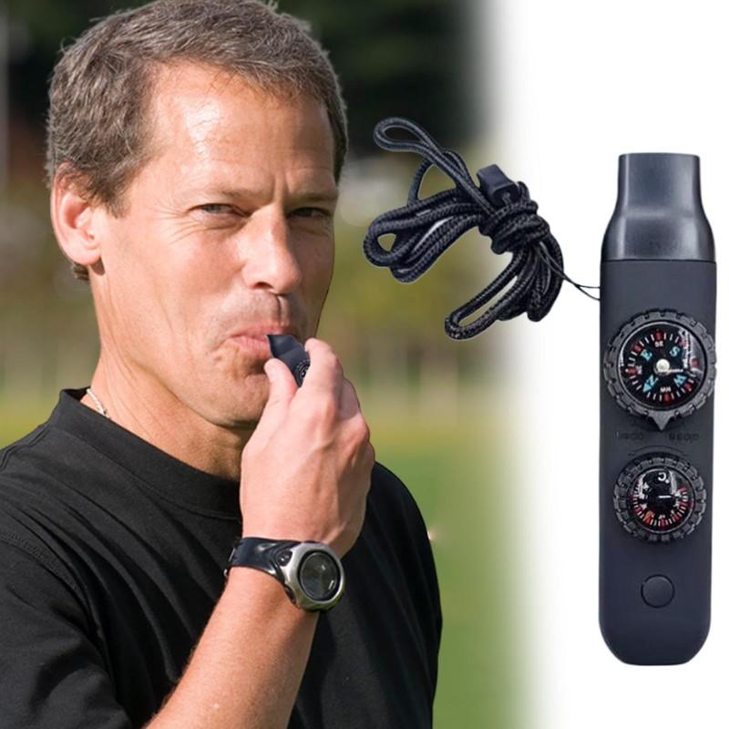 Camping Safety Whistle - Portable Survival Whistle Tool for Camping