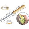 2 Pcs Corer Zucchini Squash Vegetable Stainless Kosa Excavator And