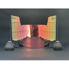 Precision Clear Revo Rose' Gold 2.0 Football Helmet Visor // Fits Kids, Youth & Adult Helmets // Eye Protection for Helmet and Facemask // Lightly Revo Tinted Visor