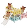 Calico Critters Sylvanian Families Calico Critters Triple Baby Bunk Beds