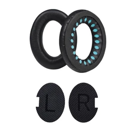 Ear Pads for Bose Quiet Comfort Soft Protein Leather Replacement Earpads Ear Cushions Ear Pad for Bose QC25 / 15 QC2 / Ae2 / Ae2i / Ae2W / Sound Link/Sound True Noise Isolation Foam