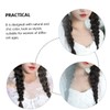 FRCOLOR Long Braided Ponytail Extension for Women Natural Color Hair