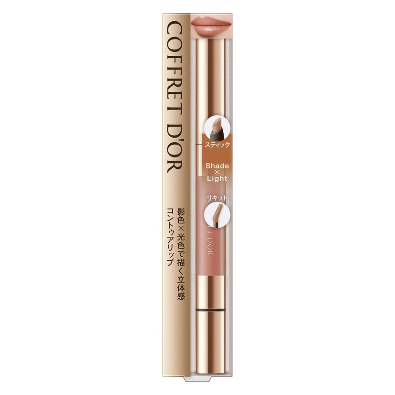 Coffredor Contour Lip Duo 01 Nude Beige Lipstick