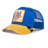 Goorin Bros. Trucker Cap Ram Fan Blue Yellow Size: One