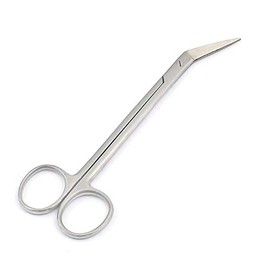 AA PRO Dental Kelly Angled Scissors Sharp Point Ring Handle Stainless Steel Instruments A+ Quality