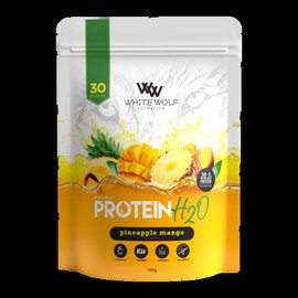 WHITE WOLF NUTRITION Protein H20 Pineapple Mango Powder, 705g, 30 Serves, 20.2g Protein Per Serve