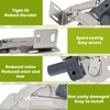 LD-0220-50SC Soft Close Pivot Hinges Pair of Self Closing Cabinet
