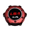 VMS RACING RED OIL CAP LS1 5.7L in Billet Aluminum