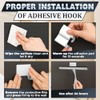 Stainless Steel Shower Squeegee with Silicone Blade and Hook