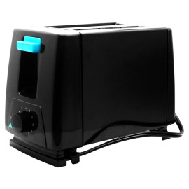 Zummy Compact 2 Slice Toaster with 6 Shade Settings