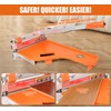 CUTTEREX 13" Pro.Floor Cutter-No Dust,No Noise,No Electricity. Multi-Angle Cuts for