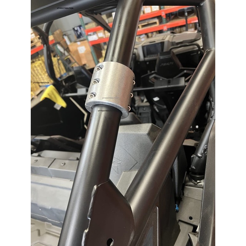 UTVDistribution Steel 1-1/2" Tube Clamps - Universal Roll Cage Mounts