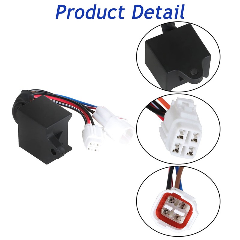 Silscvtt Ignition Coil CDI Spark Plug Replacement for Yamaha 250