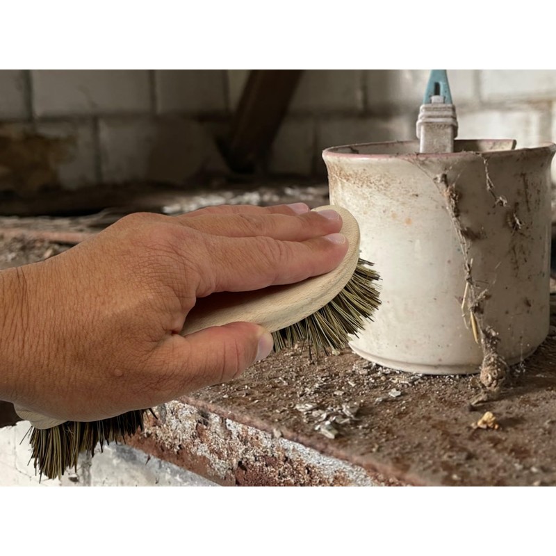 MAAJ Hard Scrubbing Brush/S-Shape Root Brush - Like Grandma's Times