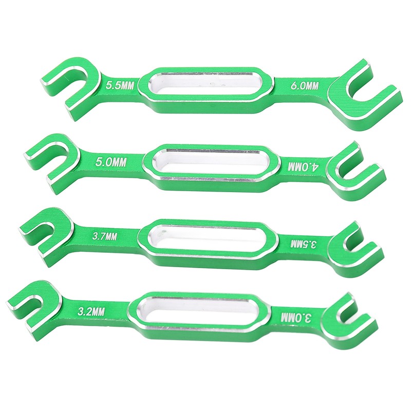 4PCS RC Car Wrenches Turnbuckle Nut Ball Joint Remover Aluminum