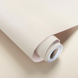 Grasscloth Peel and Stick Wallpaper Beige Faux Linen Wallpaper 15.7inch x 118.1inch Vintage Grasscloth Contact Paper Textured Wall Paper Self Adhesive Cream Beige Removable Vinyl
