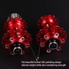 1 Pair MTB Bike Hub Front Rear HG 8-11 Speed