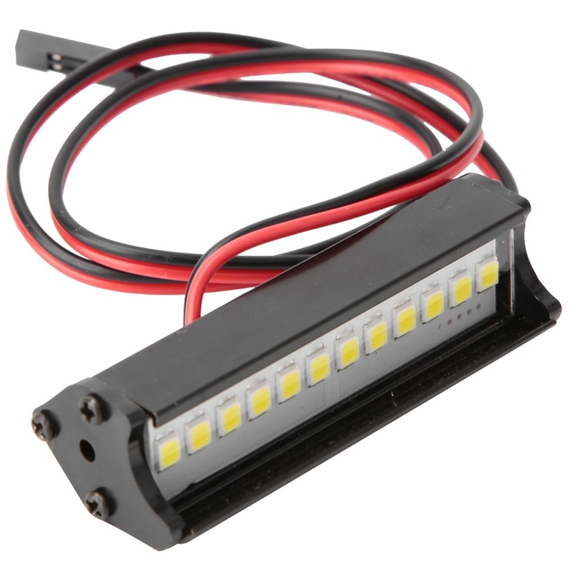 12pcs LED 1/10 RC High Brightness Headlight Model Car Spotlight