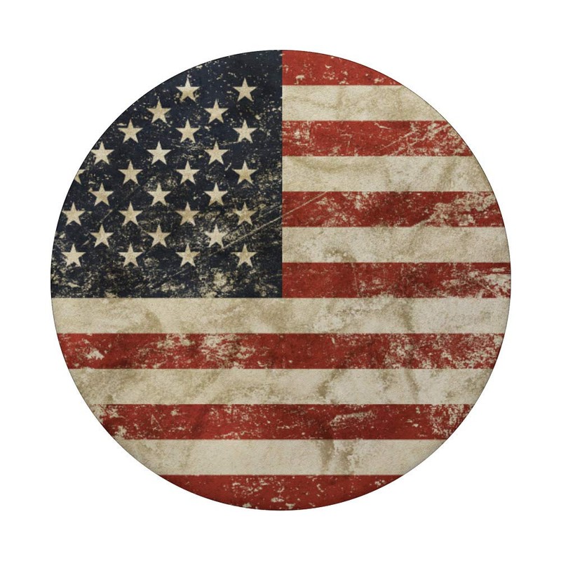 USA Vintage Rustic Distressed American Flag Stars & Stripes