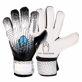 HO Soccer Force Green Unisex Adult Goalkeeper Gloves, White/Black, 10.5