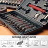 W WIREGEAR Pin Punch Set, Steel Roll Pin Punch Set,