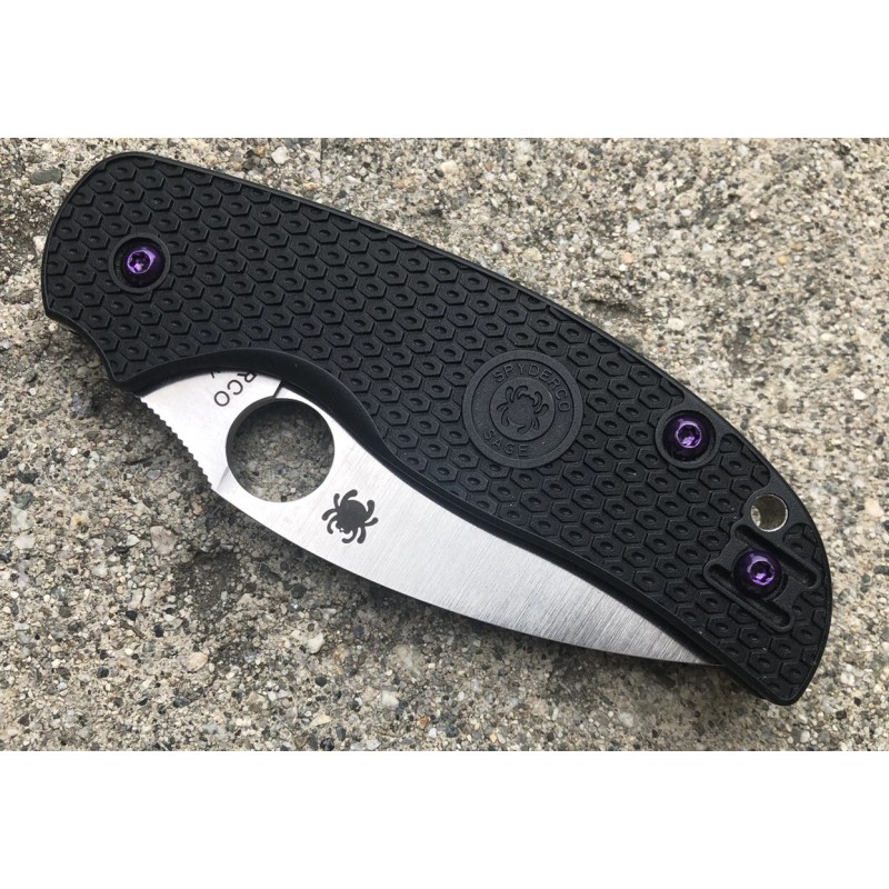 DH Translucent Purple Torx Screws Set For Spyderco Sage 1