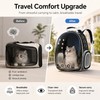 Transparent Pet Carrier Backpack for Travel – Ventilated Bubble Design