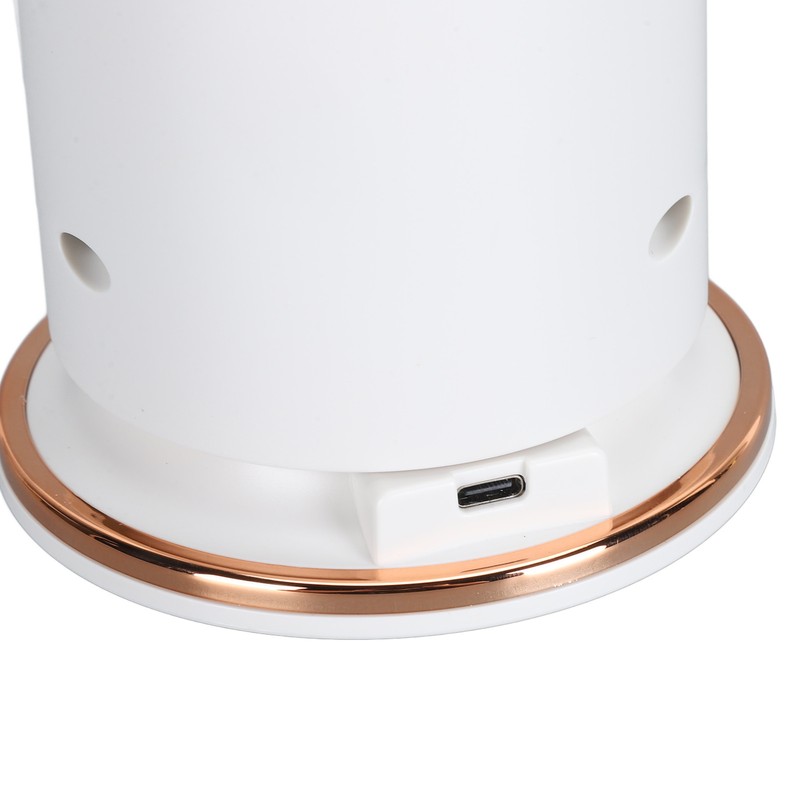 Desktop Bladeless Fan 3 Speed Wind Tower Shaped USB Rechargeable