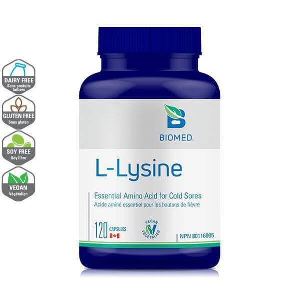 Biomed L-Lysine 120 Capsules