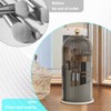 Chrrapte Make Up Cosmetic Organiser, 360 Rotating Makeup Brush Holder