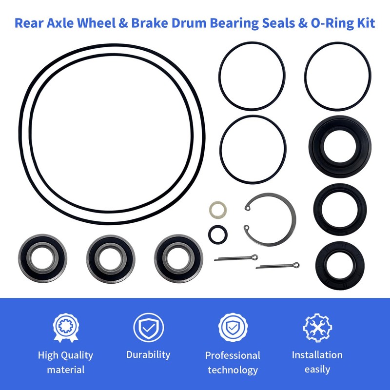 Rear Axle Wheel Bearing Seal for Foreman Rubicon Rancher 350