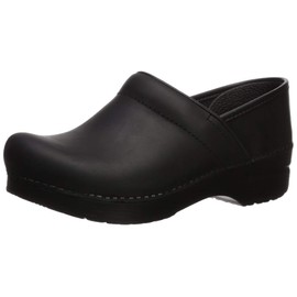 Dansko Women's Professional Black Oiled Clog 5.5-6 M US