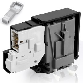 Upgraded EBF61315802 EBF62534401 Washer Door Lock Switch & MFG63099101 Washer Door Lock Strike,Washer Door Lock Switch Compatible with L.G Front-Load Washers and Ken-More 796-series Washing Machine