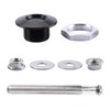 4Pcs Universal Aluminum Vehicle Hood Pins Quick Release Latch Bumper