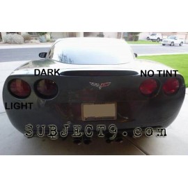 AutoSkinsPro FITS 16-18 Kia Optima vinyl Taillight & Reflector covers tints smoked 6 pieces
