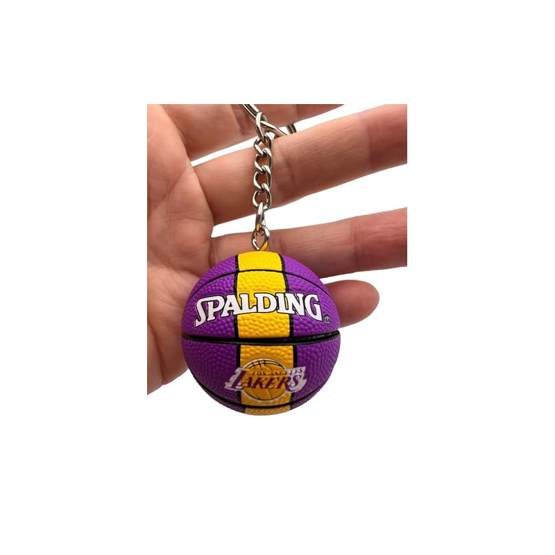 Generico Keyring Compatible with Lakers Basketball Gadget Accessories Gift Idea