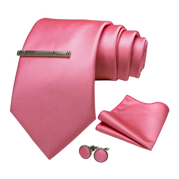 JEMYGINS Mens Extra Long Tie 9cm Wide with Pocket &