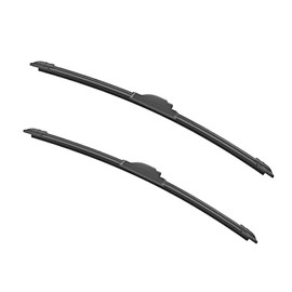 OEM Quality 26" + 20" Premium All-Seasons Durable Stable and Quiet Windshield Wiper Blades-J Hook Wipers(Set of 2)