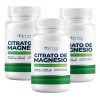 Citrato de Magnesio Naíma Sin Sabor 3 Frascos 100 Cápsulas