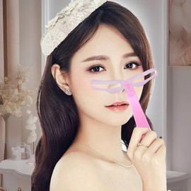 Eye Brow Stencils for Women - Reusable Brow Shaper Set 8 Styles | Washable Portable Eyebrow Templates for Makeup Travel Daily Use Party