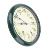 10 Inch Wall Clock Multipurpose Cuckoo Round Silent Punctual Bird